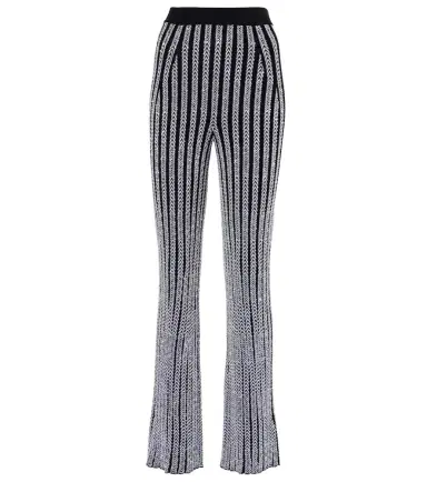Missoni Chevron lamé flared pants | Thumbnail 1