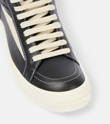 Rick Owens Vintage leather high-top sneakers | Thumbnail 3