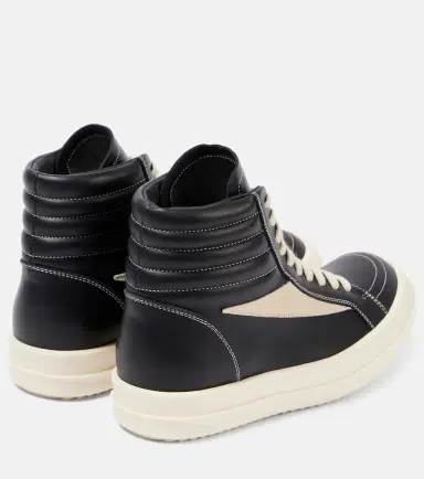 Rick Owens Vintage leather high-top sneakers | Thumbnail 4
