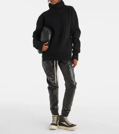 Rick Owens Vintage leather high-top sneakers | Thumbnail 6