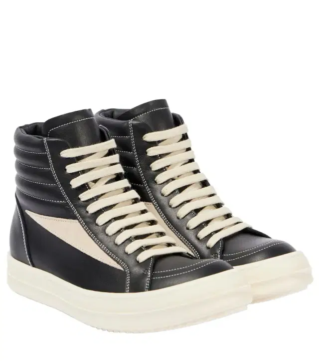 Rick Owens Vintage leather high-top sneakers