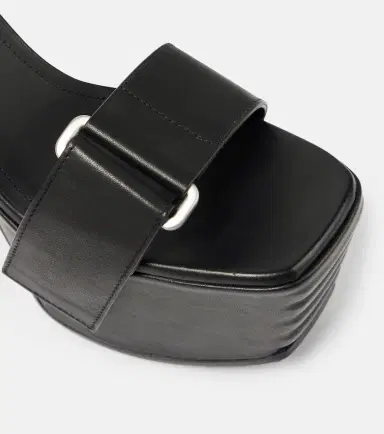 Rick Owens Leather platform sandals | Thumbnail 3