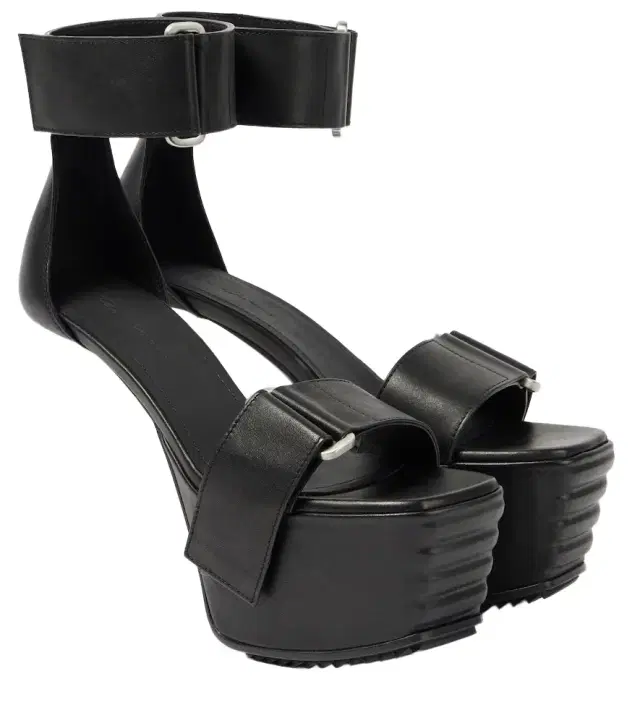 Rick Owens Leather platform sandals