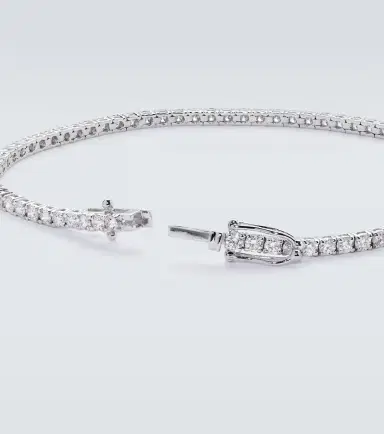 SHAY JEWELRY 18kt white gold tennis bracelet with diamonds | Thumbnail 5