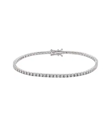 SHAY JEWELRY 18kt white gold tennis bracelet with diamonds | Thumbnail 1