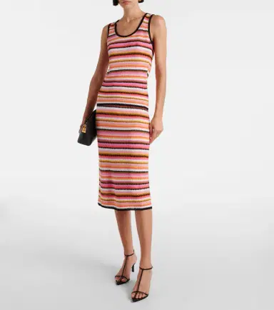 Missoni Cotton-blend midi skirt | Thumbnail 4