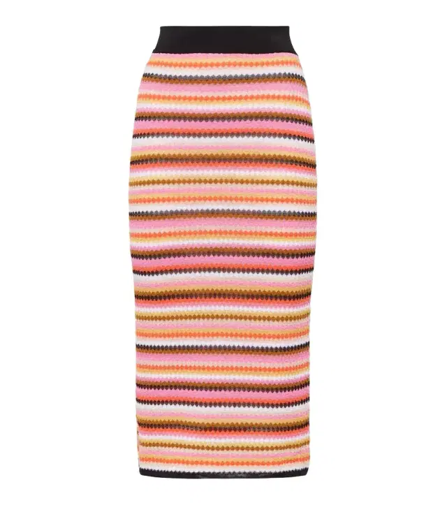Missoni Cotton-blend midi skirt
