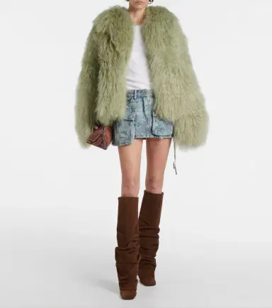 The Attico Rea suede knee-high boots | Thumbnail 6