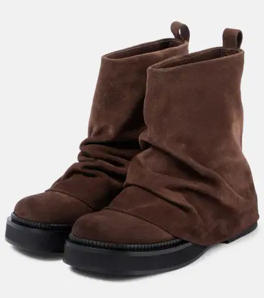 The Attico Mini Robin suede ankle boots | Thumbnail 4