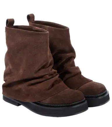 The Attico Mini Robin suede ankle boots | Thumbnail 1
