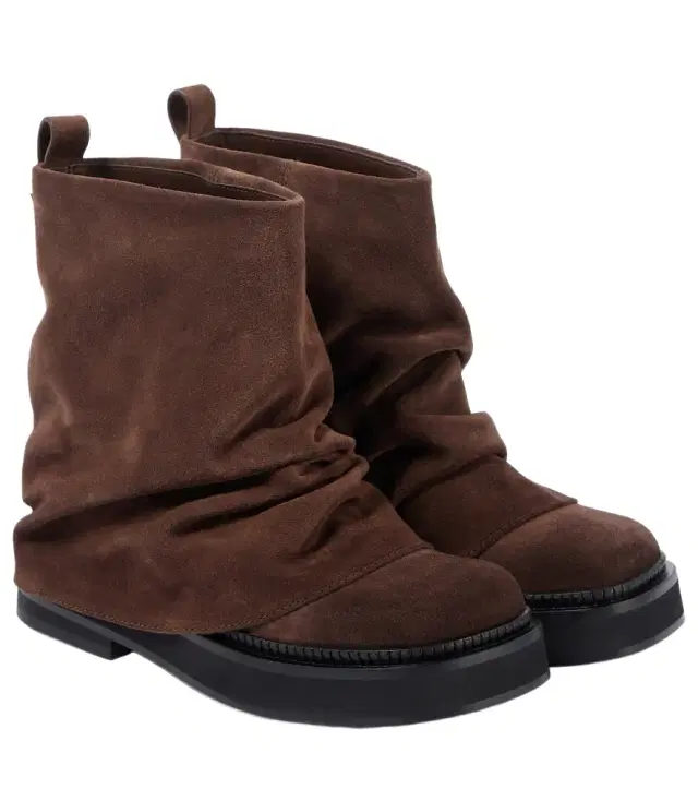 The Attico Mini Robin suede ankle boots
