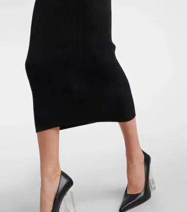 Jean Paul Gaultier Madone ribbed-knit midi dress | Thumbnail 6