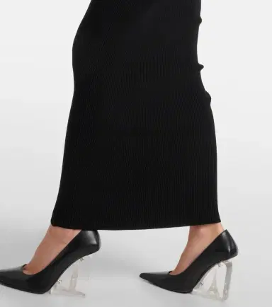 Jean Paul Gaultier Asymmetric maxi dress with gloves | Thumbnail 4