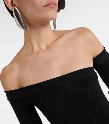 Jean Paul Gaultier Asymmetric maxi dress with gloves | Thumbnail 5