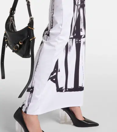 Jean Paul Gaultier Trompe l'oeil jersey maxi dress | Thumbnail 5
