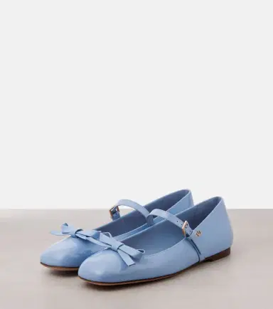 Valentino Garavani Romance Bow patent leather Mary Jane flats | Thumbnail 3 Valentino Garavani Romance Bow patent leather Mary Jane flats | Thumbnail 3
