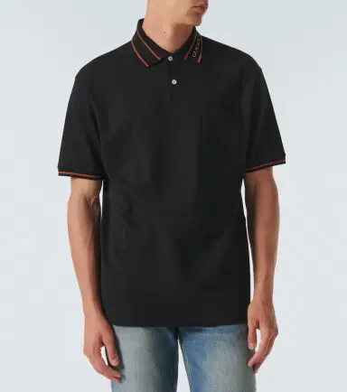 Gucci Cotton-blend piqué polo shirt | Thumbnail 3 Gucci Cotton-blend piqué polo shirt | Thumbnail 3