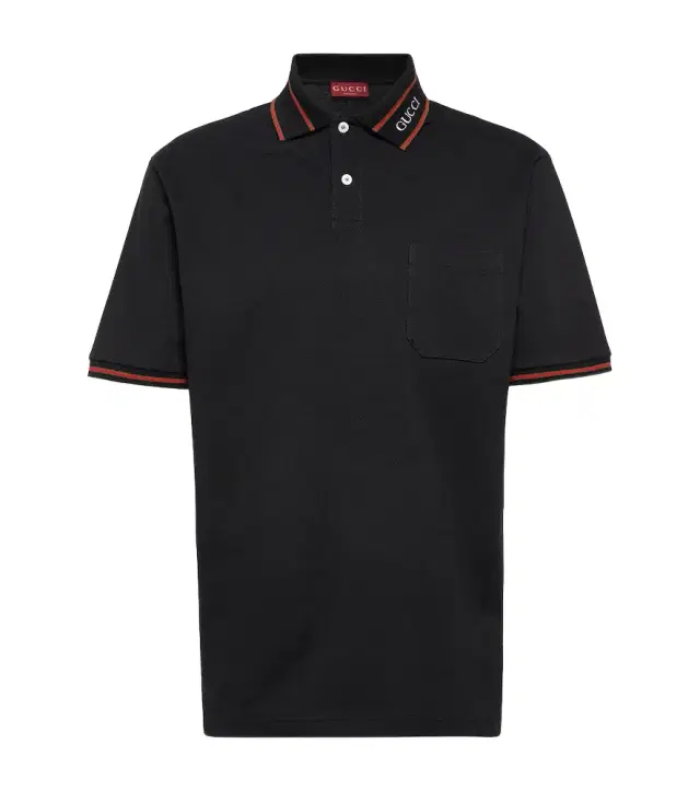 Cotton-blend piqué polo shirt