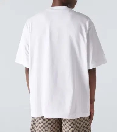Gucci Logo cotton jersey T-shirt | Thumbnail 2