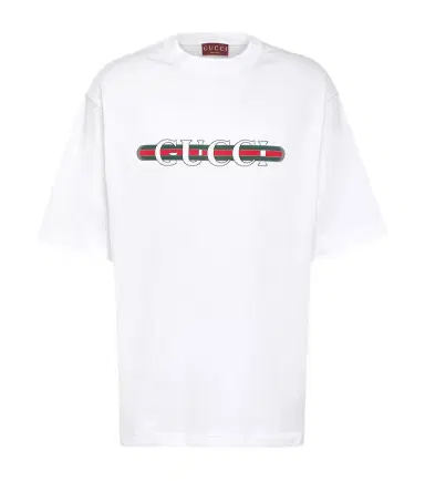 Gucci Logo cotton jersey T-shirt | Thumbnail 1