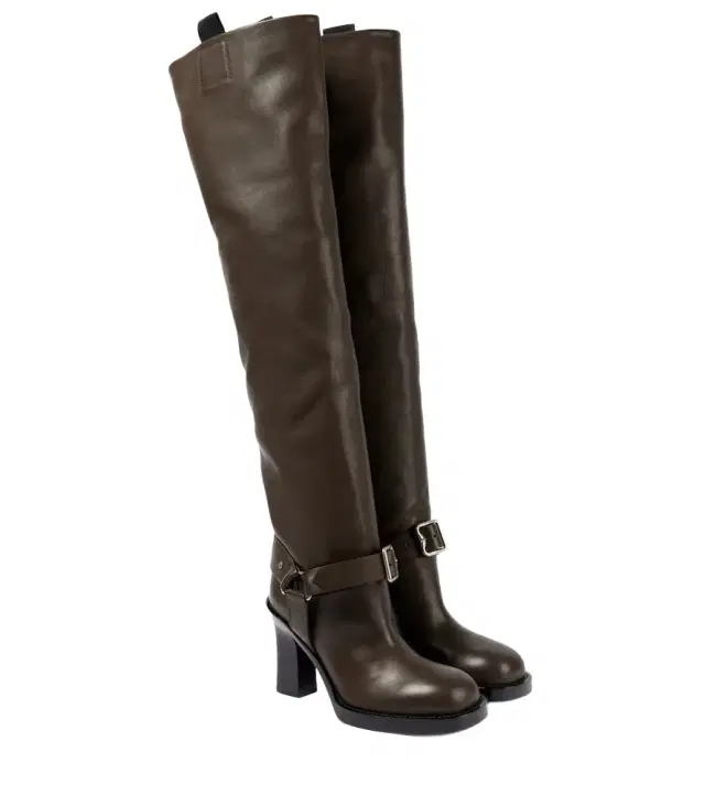 Burberry Leather over-the-knee boots