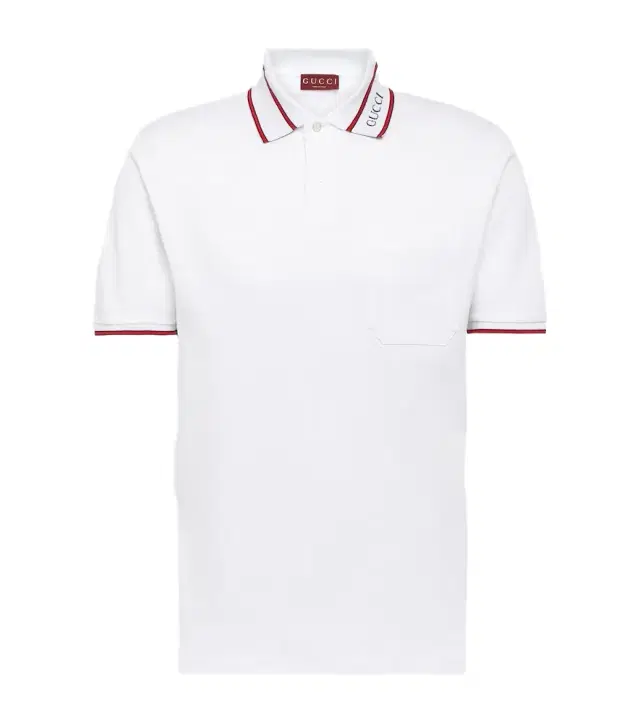 Web cotton piqué polo shirt