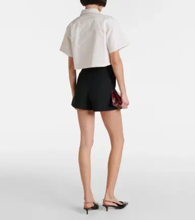 Gucci GG cropped gabardine shirt | Thumbnail 2