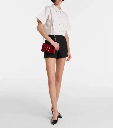 Gucci GG cropped gabardine shirt | Thumbnail 5