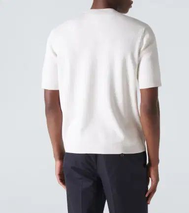 Gucci Logo silk and cotton T-shirt | Thumbnail 4