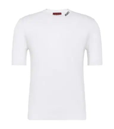 Gucci Logo silk and cotton T-shirt | Thumbnail 1