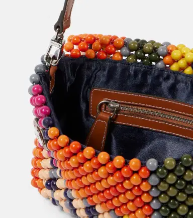 Staud Timmy Small beaded shoulder bag | Thumbnail 2 Staud Timmy Small beaded shoulder bag | Thumbnail 2