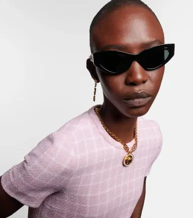 Versace Medusa cat-eye sunglasses | Thumbnail 6