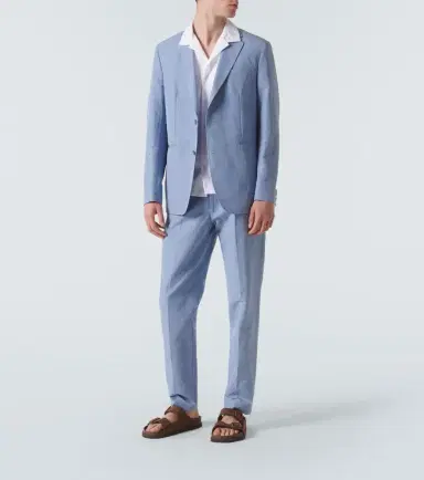 Orlebar Brown Springfield linen and cotton blazer | Thumbnail 2