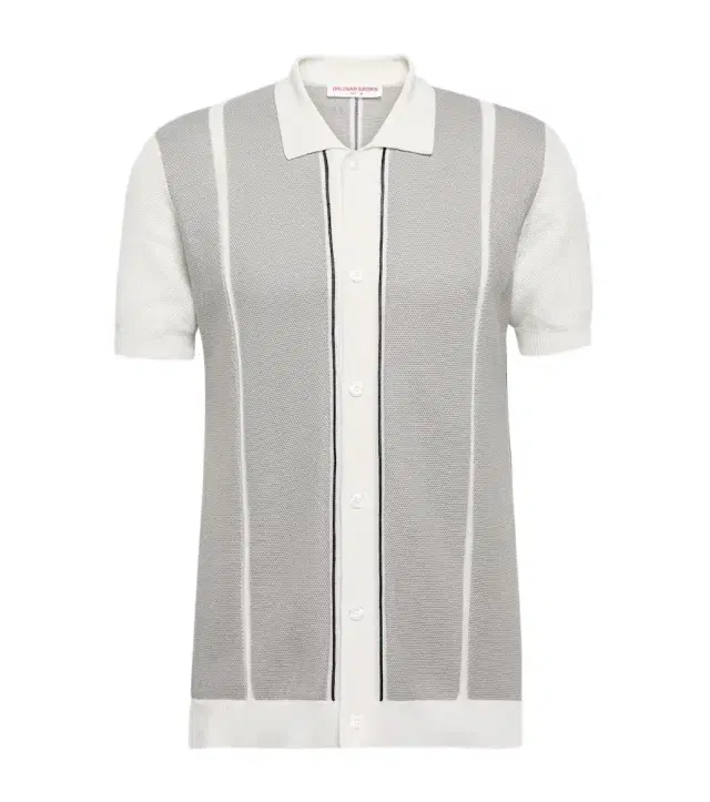 Orlebar Brown Tiernan Ripley knitted cotton shirt