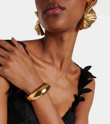 Jennifer Behr Darya 18kt gold-plated earrings | Thumbnail 5 Jennifer Behr Darya 18kt gold-plated earrings | Thumbnail 5