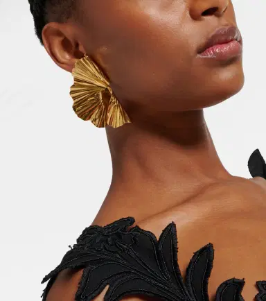 Jennifer Behr Darya 18kt gold-plated earrings | Thumbnail 6 Jennifer Behr Darya 18kt gold-plated earrings | Thumbnail 6