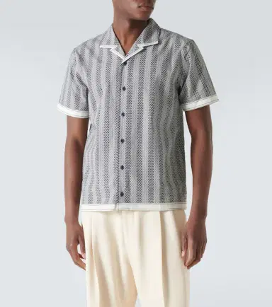 Orlebar Brown Hibbert floral cotton bowling shirt | Thumbnail 2