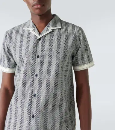 Orlebar Brown Hibbert floral cotton bowling shirt | Thumbnail 4