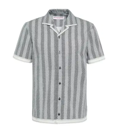 Orlebar Brown Hibbert floral cotton bowling shirt | Thumbnail 1