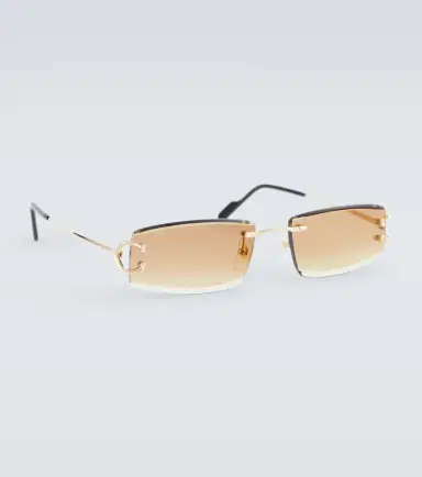 Cartier Eyewear Collection Signature C de Cartier rectangular sunglasses | Thumbnail 3