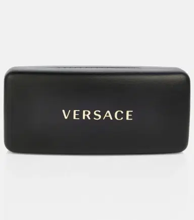 Versace Greca embellished oversized sunglasses | Thumbnail 4