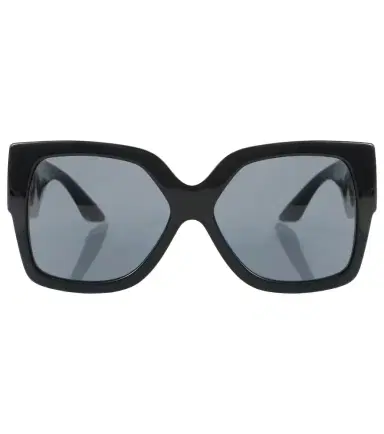 Versace Greca embellished oversized sunglasses | Thumbnail 1