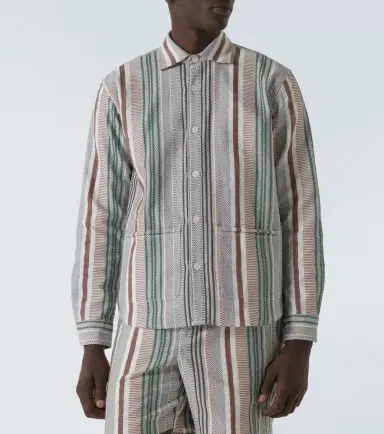 Orlebar Brown Barkley striped cotton shirt | Thumbnail 7