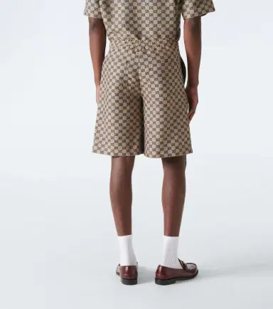 Gucci GG linen-blend shorts | Thumbnail 2 Gucci GG linen-blend shorts | Thumbnail 2