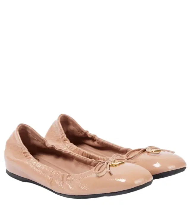 Valentino Garavani VLogo Signature leather ballet flats