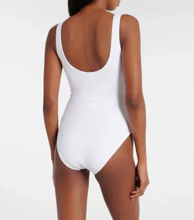 Karla Colletto Lucy lace-up swimsuit | Thumbnail 4