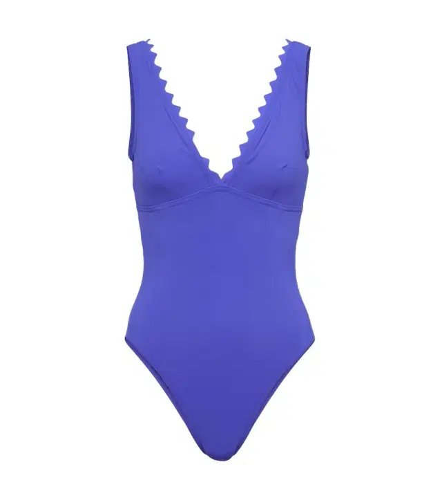 Karla Colletto Scalloped swimsuit