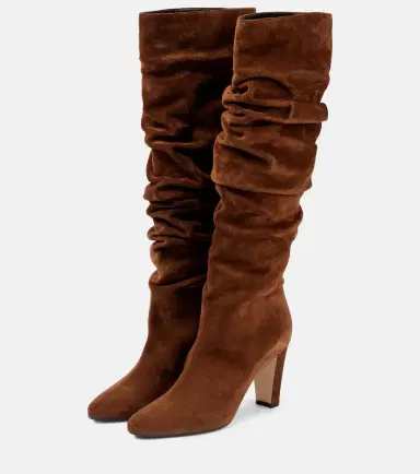 Manolo Blahnik Calasso 90 suede knee-high boots | Thumbnail 2