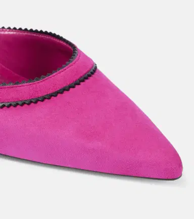 Manolo Blahnik Brontiamusa 70 suede mules | Thumbnail 3