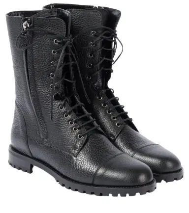 Manolo Blahnik Lugata leather lace-up boots | Thumbnail 1 Manolo Blahnik Lugata leather lace-up boots | Thumbnail 1